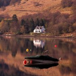 Scotland boat on the lough