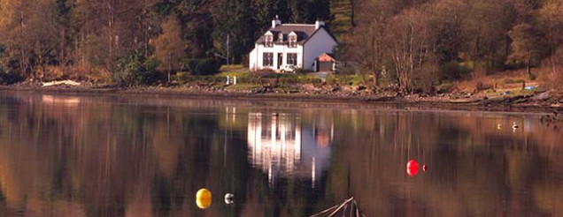 Scotland boat on the lough