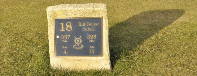 18th hole The old Course St Andrews